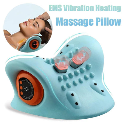 EMS Heating Neck Massage Pillow