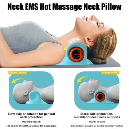 EMS Heating Neck Massage Pillow