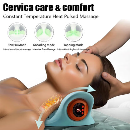 EMS Heating Neck Massage Pillow